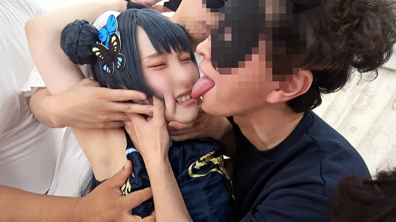 【白石もも】【ブルアカ竜華キサキコスプレAV】【輪姦レイプ】上から目線が超ムカつく神級スタイル絶品美少女レイヤー 中出しザーメン16発【底辺カメコ集団が無限デカチン膣ボコ制裁】6P大乱交SEX