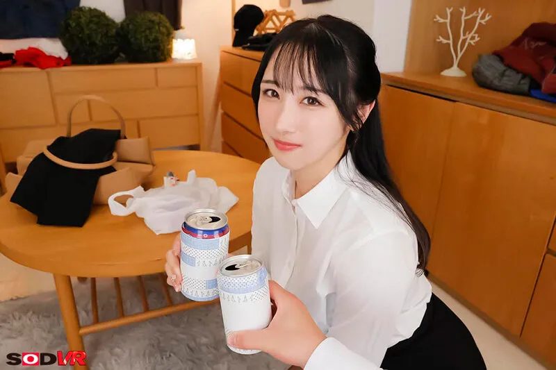 【小野坂ゆいか】【VR】【8K】酔うとキス魔になる奥手な部下は会社の飲み会で終電逃して家に泊まることに…無限ベロ キスで発情してしまいどちゃクソエロいセックスをしまくった。