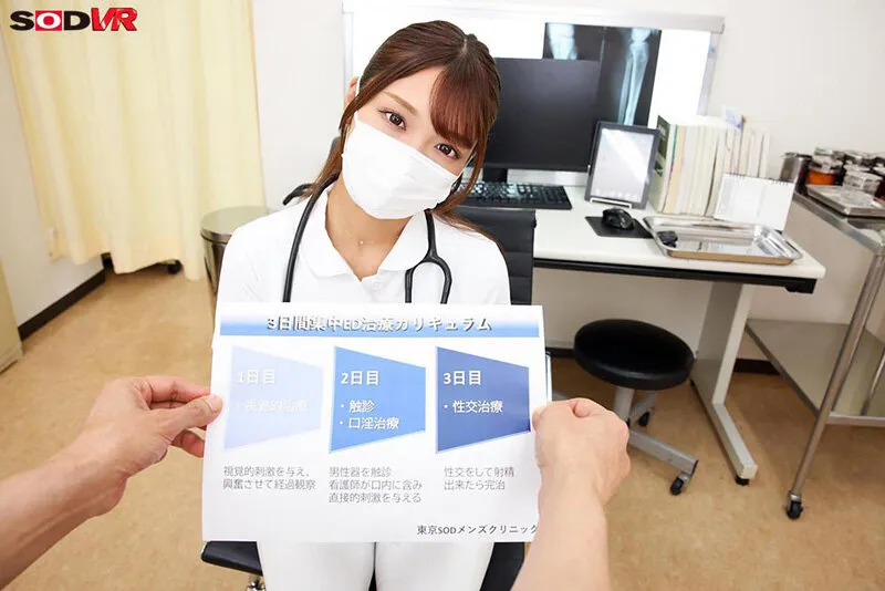 【木下ひまり】【ナース】【VR】【8K】射精まで献身的サポートED治療クリニック 担当看護師:木下さん