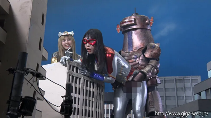 【G1】巨大ヒロイン（R）ファイヤーレディー 急所集中攻撃！！