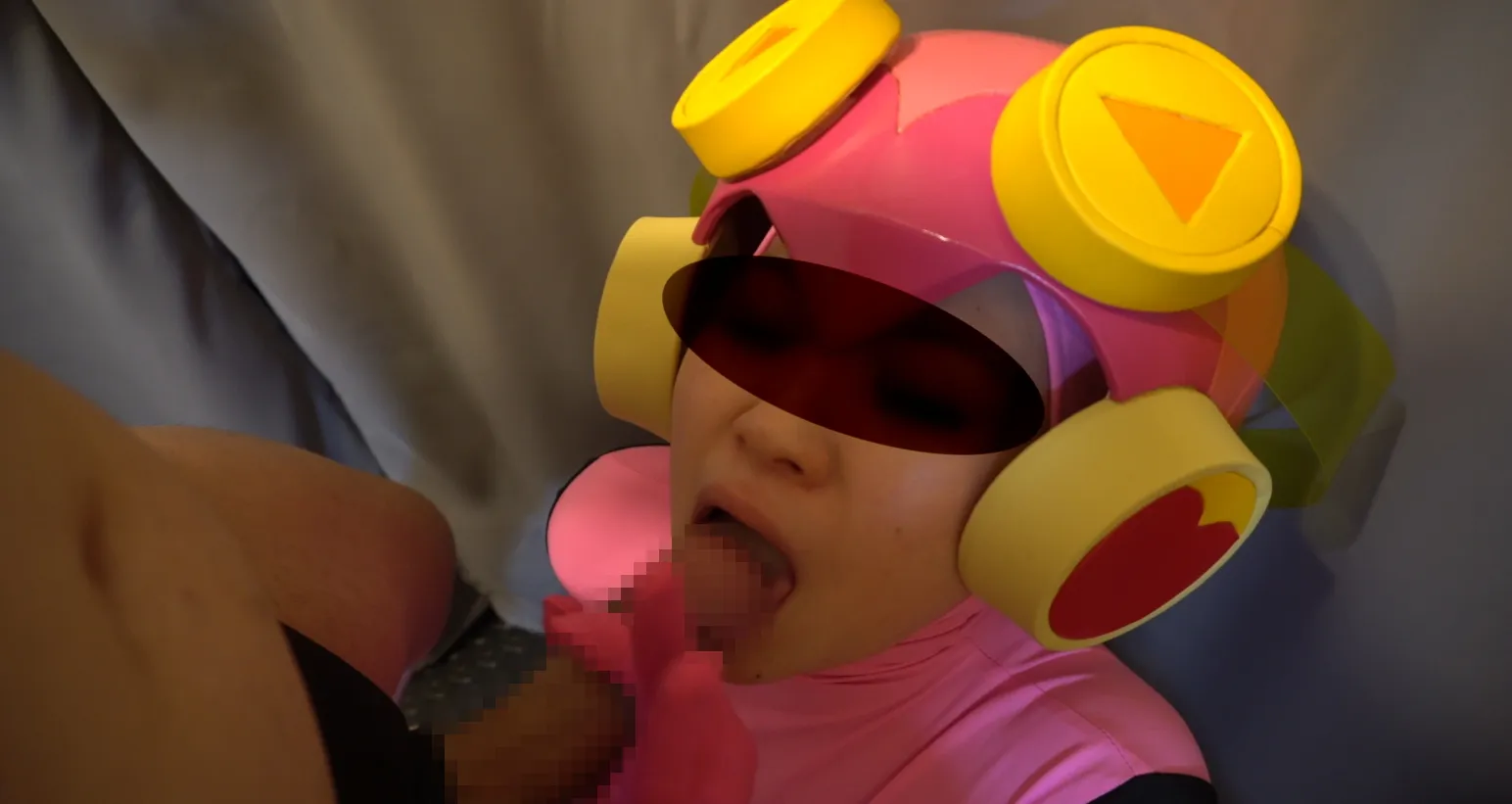 【ロックマンエグゼロール同人AV】ロック〇ンEXE 電脳世界からやってきたすけべなレオタード着たネットナビはいつでも性処理ＯＫ！