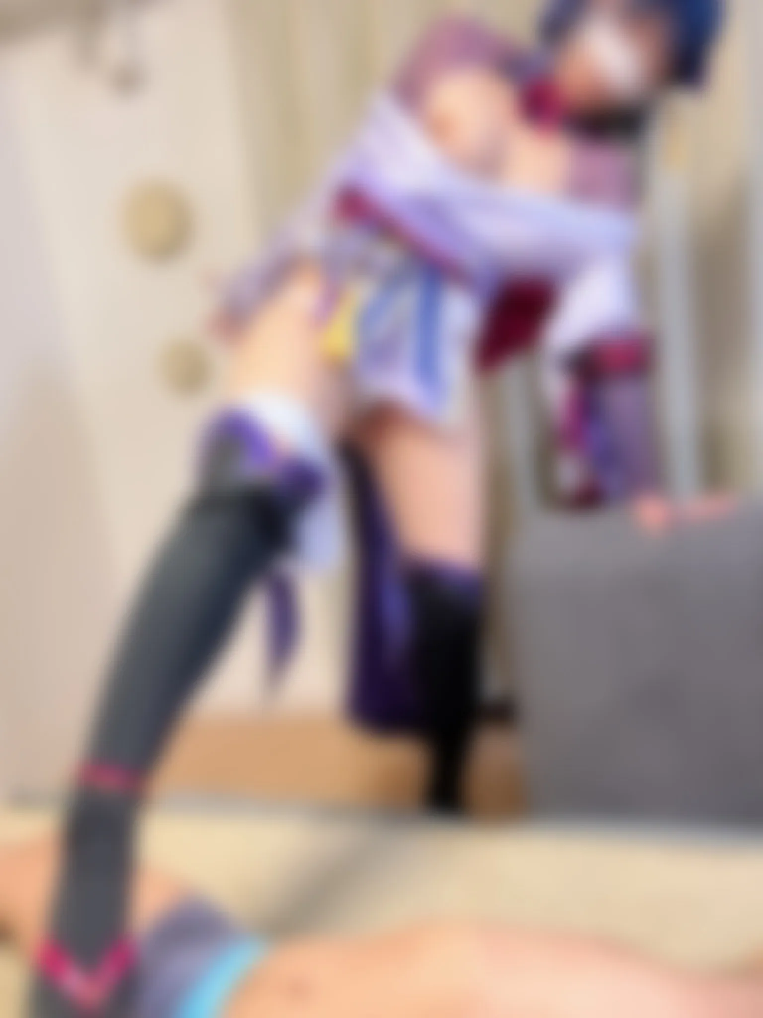 【原神雷電将軍同人AV】【☆生粋の童貞くん初参加☆】原〇・雷〇将軍、Icupレイヤーおとはちゃん。キャラより大きな神乳でコスプレパイズリ