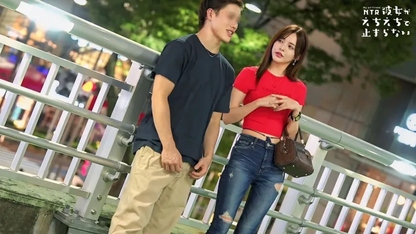 【最強スレンダーボディ】ウブで清楚な理想のカノジョが…実は隠れビッチという驚愕のギャップ！お人形みたいに可愛い顔して実は超敏感ボディ！モデル級の細さと美しさを兼ね備えた美体が快感に震える！カメラに向かって謝りながらも気持ち良すぎて自ら腰振りのけ反り激イキ！背徳＆興奮必至のNTRセックス！！【彼女がえちえちで止まらない】【らん】