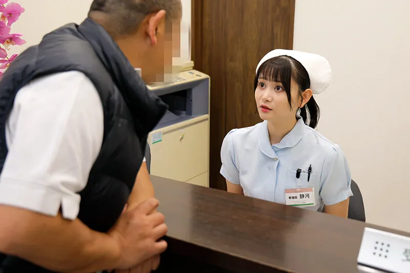 男の欲望をすべて受け入れてくれるメチャカワ白衣の天使のヒーリングべろちゅう甘くとろける唾液たっぷりご奉仕濃厚接吻でチンポはビンビン、ドバドバ射精が止まらない！静河