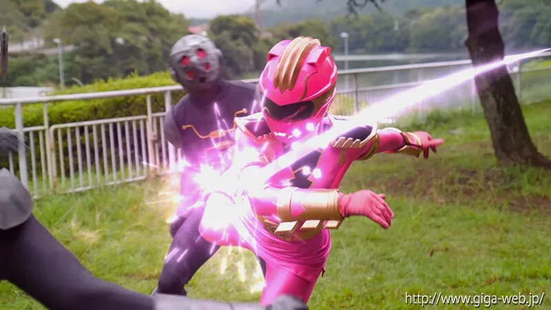 【G1】怪獣戦隊ジュウカイザー 特別編 壮絶！マシンの餌食！ 蹂躙されるジュウピンク 上白美央