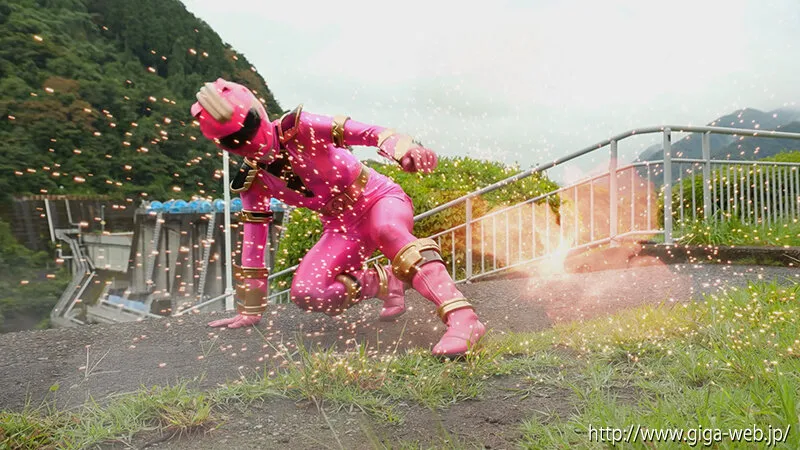 【G1】怪獣戦隊ジュウカイザー 特別編 壮絶！マシンの餌食！ 蹂躙されるジュウピンク 上白美央