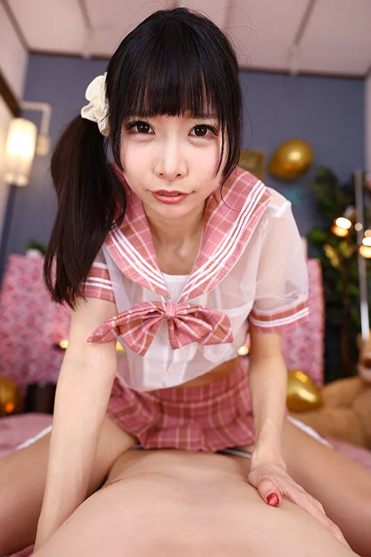 【JKリフレ本番強要】【VR】天井特化アングルVR ～J〇リフレ ユナちゃん～ 雛乃ゆな