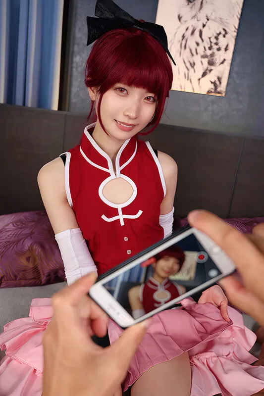 【希咲那奈】【まどマギ佐倉杏子コスプレAV】【VR】【8K】Aカップ微乳超敏感コスプレイヤー NANAさん