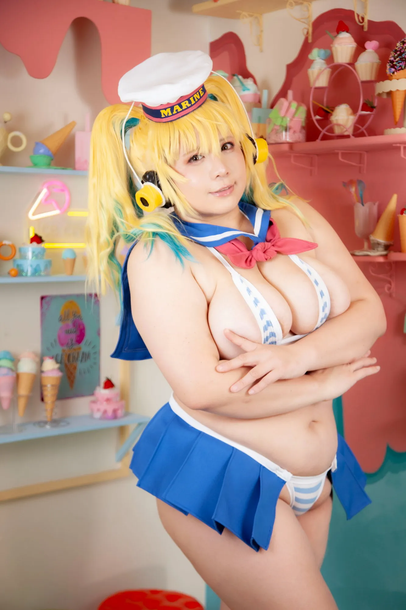 【蝶月真綾】【すーぱーぽちゃ子】meat or sweets？