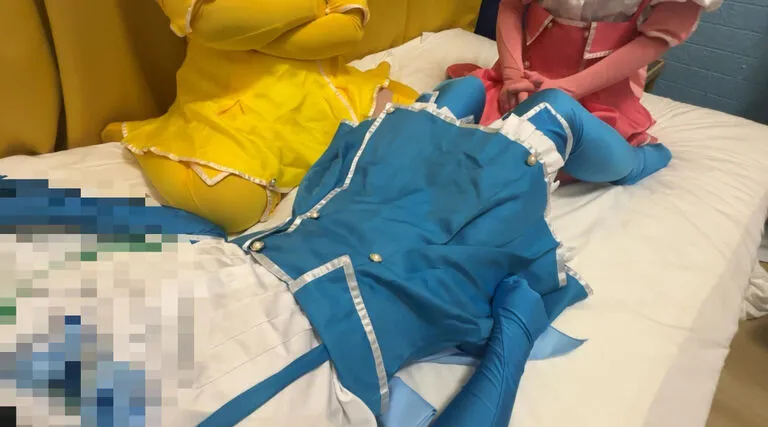 【まほあこトレスマジア同人AV】魔法少女のくすぐり訓練！ドMになっちゃった仲間を徹底的にくすぐり！