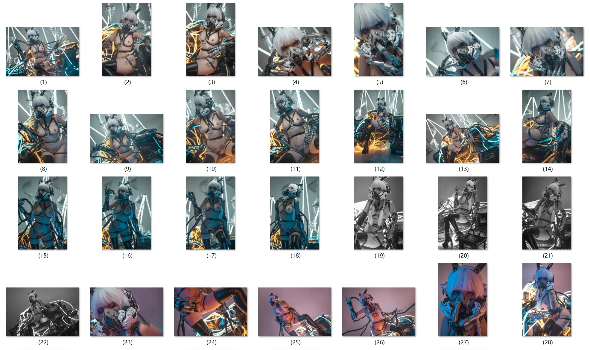 ★4K★Coser-NekoKoYoshi　NO.055サイバーパンク