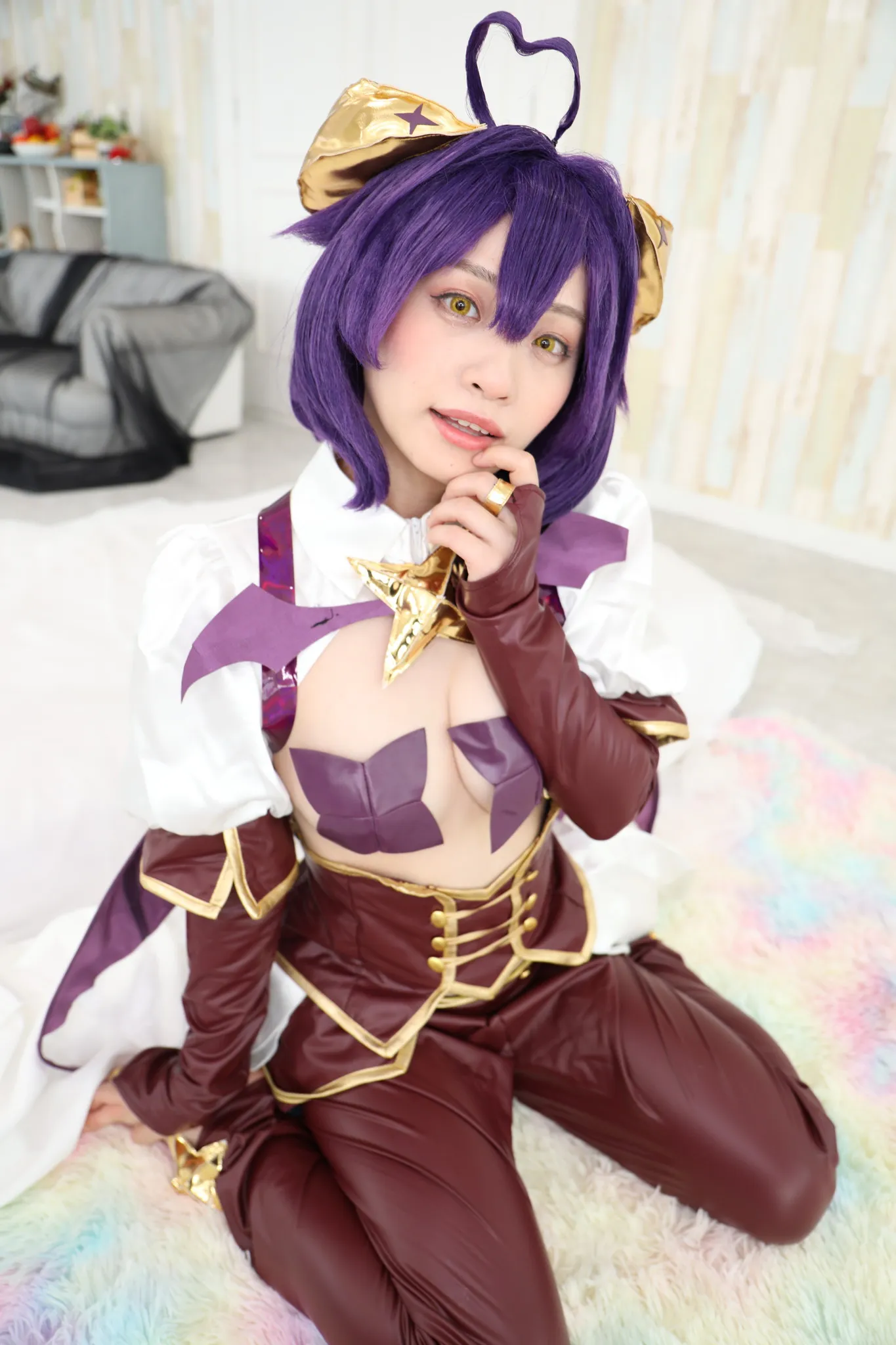 【まほあこマジアベーゼ 原神八重神子】最強属性67写真集　花音うらら