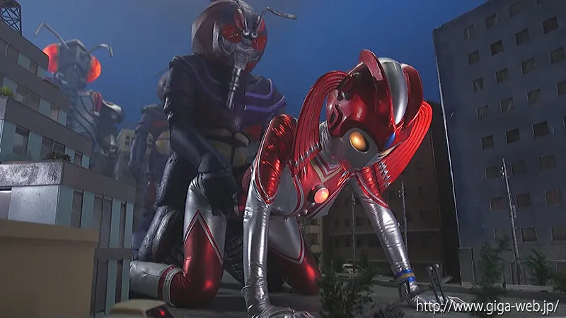 巨大ヒロイン（R） ハイパーマミー5 ～吸血宇宙人モスキート星人の恐怖～ 紺野みいな