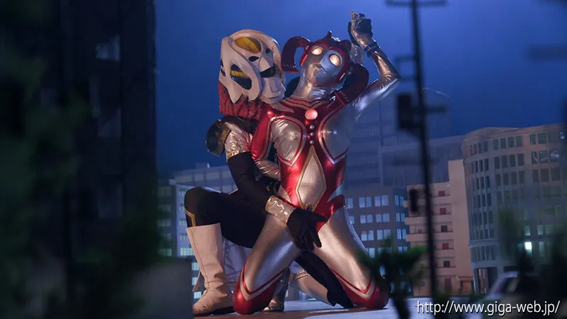 巨大ヒーロー ヴィクトリアス ヴィクトリーナ絶体絶命！！ クリフォ星人の卑劣なる淫虐計画！！