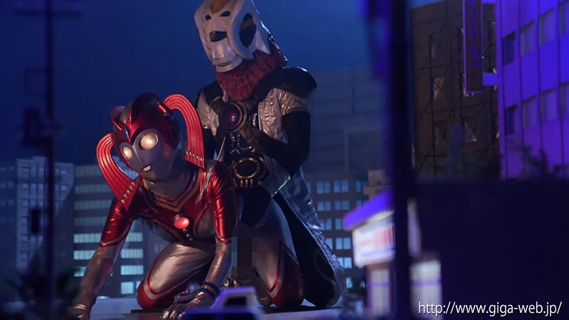 巨大ヒーロー ヴィクトリアス ヴィクトリーナ絶体絶命！！ クリフォ星人の卑劣なる淫虐計画！！