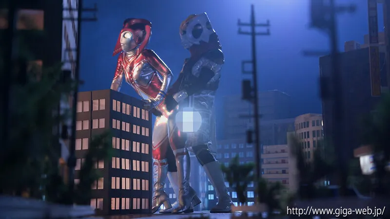 巨大ヒーロー ヴィクトリアス ヴィクトリーナ絶体絶命！！ クリフォ星人の卑劣なる淫虐計画！！