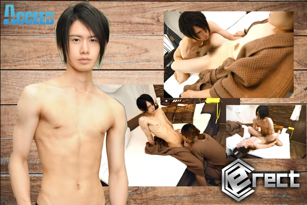 ERECTシリーズ，男×女，P17ホスト系男子『刃』くんのデリヘル初体験！