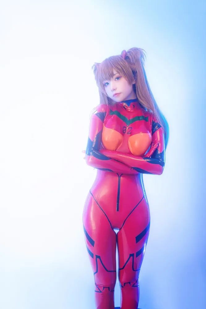 【エヴァアスカ】★4K★Coser-NekoKoYoshi NO.077 EVA 明日香