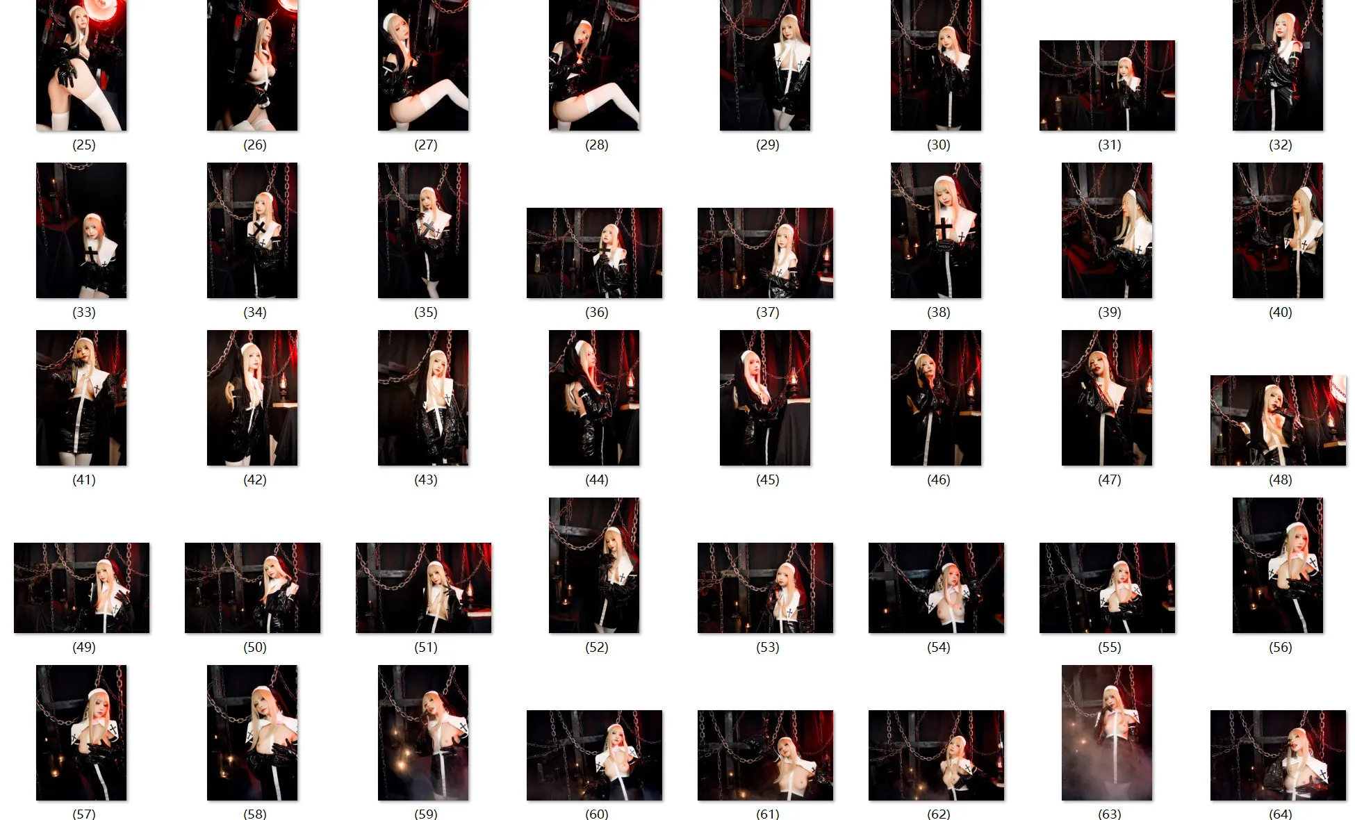 【エナメルシスター】★4K★Coser-NekoKoYoshi NO.077 悪堕シスター