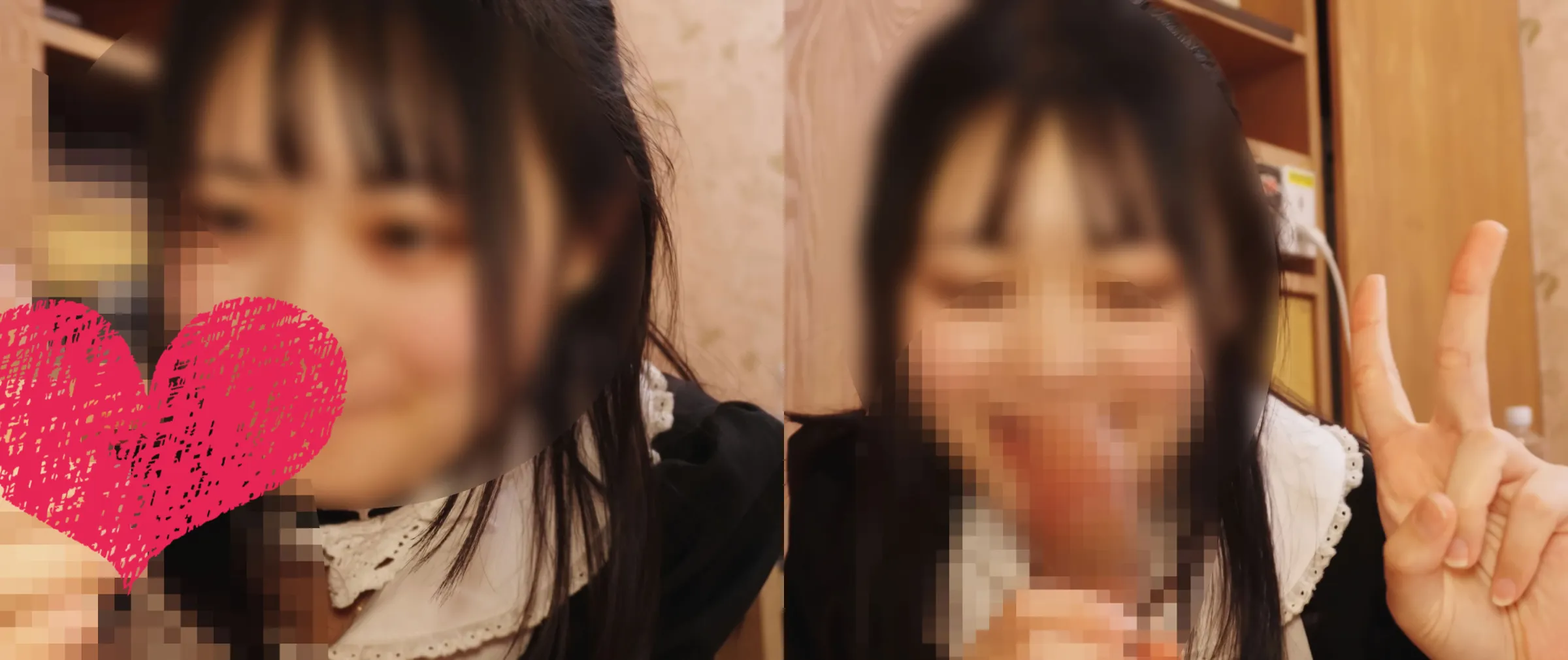 【ミルキーアンジェ】完全初撮り！ミル〇ンメイドさんに初めての口内射精♥ガチ〇リ合法xxレイヤーことみちゃん♥ご奉仕メイドさんにセクハラしまくりの個人撮影♥