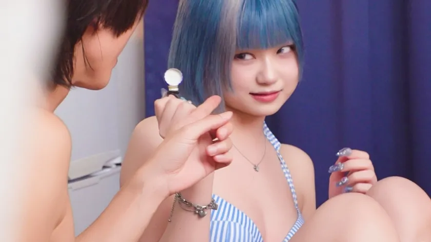 【るるちゃ。】海ナンパ☆派手髪ツンデレ水着コンカフェ嬢に生ハメ中出しわからSEX！！絶品卍舌ピご奉仕フェラからの大人ピストンで孕ませぶっぱ！