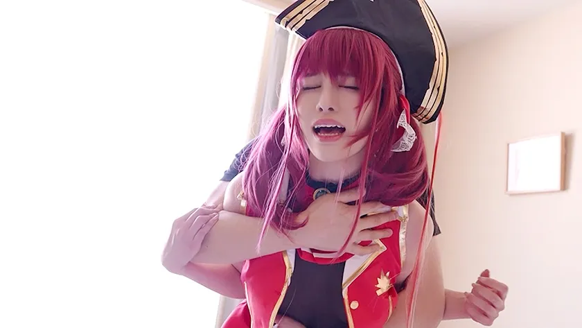 【ホロライブ宝鐘マリンコスプレAV】【多産DV被害者】【中出し】厳選美少女にコスプレさせてオレの子を孕ませる！【宝●マリン】