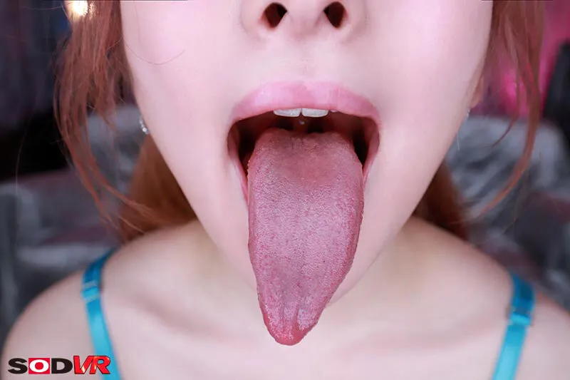【VR】【8K】【ギャル×蛇舌×アヘ顔特化】ガンギマリ長ベロ痴女はビチョ濡れ接吻大好きプッシー！下品な接吻と下品な騎乗位の無限ループ絶頂！！