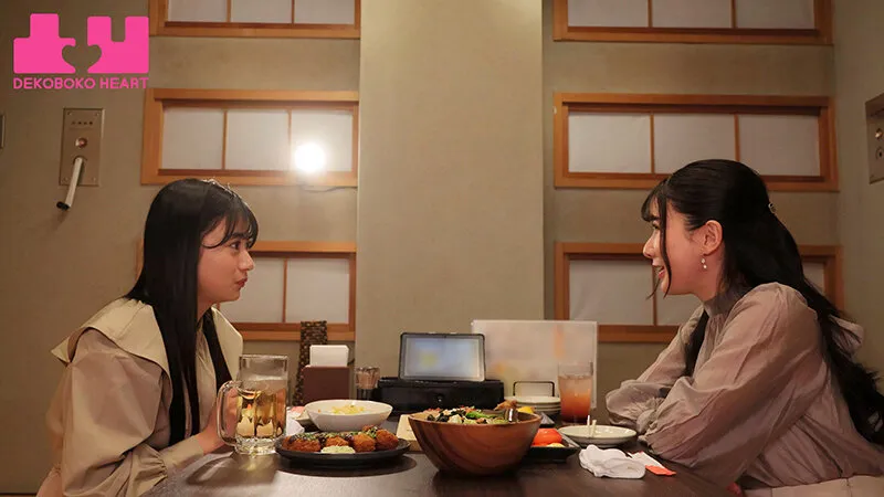 「アナタの顔にヒトメボレしました」ツンツン部下の北岡さんとデレデレな上司宮西さんのキスで始まるオフィスレズ 北岡果林 宮西ひかる