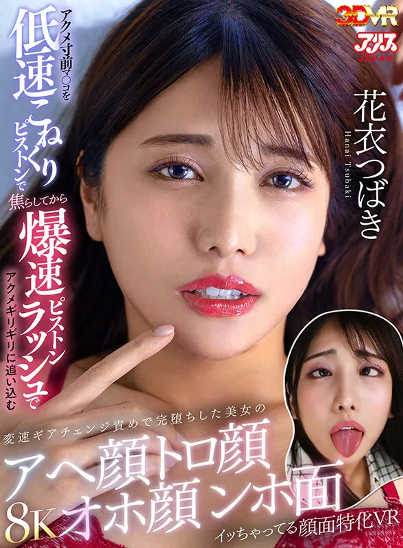 【VR】アクメ寸前マンコを低速こねくりピストンで焦らしてから爆速ピストンラッシュでアクメギリギリに追い込む変速ギアチェンジ責めで完堕ちした美女のアへ顔トロ顔オホ顔ンホ面イッちゃってる顔面特化VR 花衣つばき