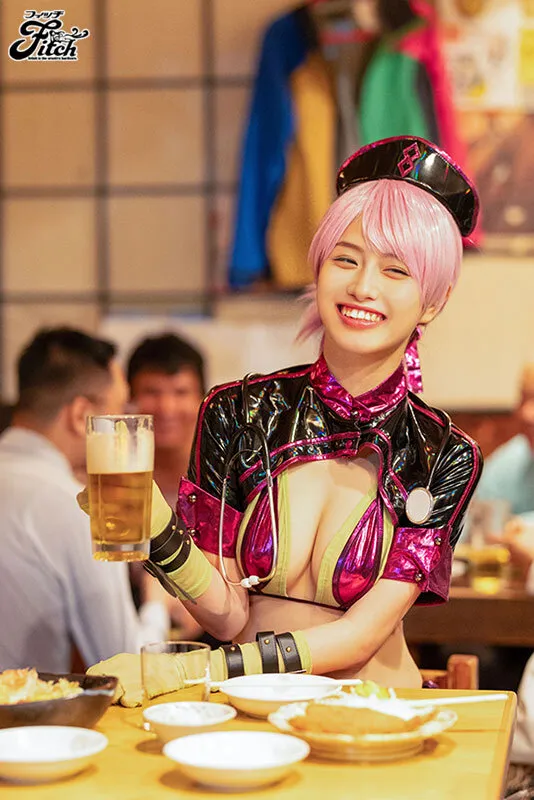 【FGOナイチンゲール(トリック・オア・トリートメント) 餓狼伝説不知火舞 コスプレAV】神クビレ美乳BODY解禁！SNSで人気の女子大生レイヤー北島愛菜AVデビュー！！