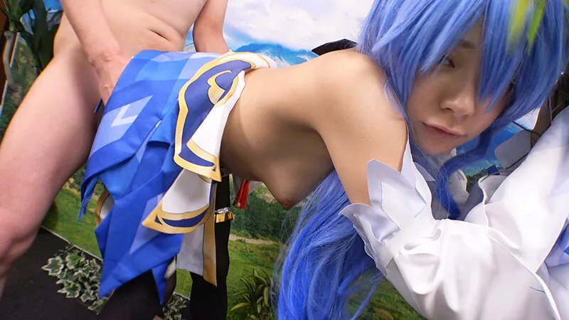 ビジュ良すぎ！性欲つよっつよ！どすけべ腰振りチンポおねだり！【撮影会で絶大な人気を誇るコスプレイヤー美少女】連続生中出し子作り孕ませ種付け妊娠オープンワールドファック 一条みお