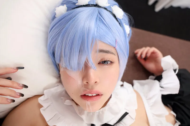 【羽月乃蒼】【リゼロレムコスプレAV】【VR】Jカップ爆乳超淫乱コスプレイヤー NOAさん