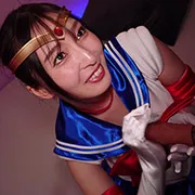 【セーラームーンコスプレAV】小悪魔女子の白サテン手袋コキに辛抱できなくなり パンツ越しにチ○コを擦りつけ何度も射精してしまった僕＃8
