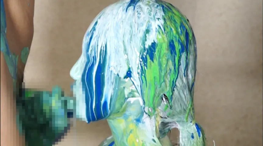 【白井みれい】ペイントガールSEX （6）