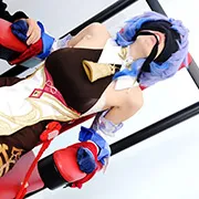 【原神甘雨コスプレAV】お遊びは終わりだ！甘い雨にガチ制裁
