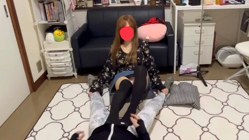 【X女王様】ドS彼女の首4の字と電気アンマで完全敗北