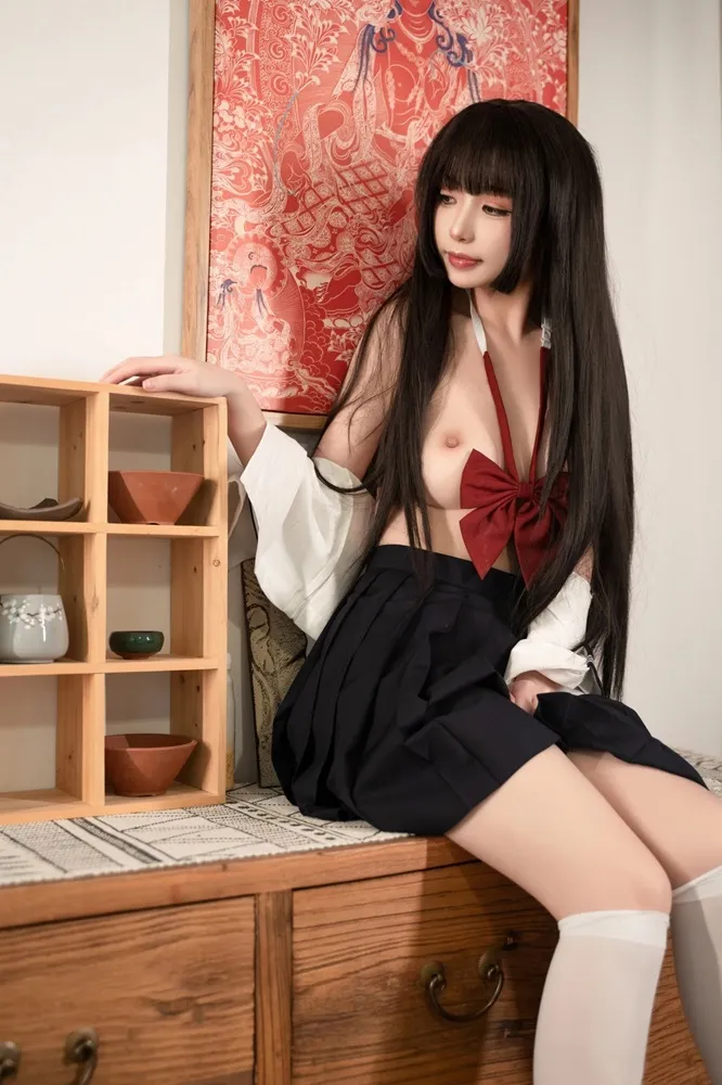 【JK】★4K★Coser-NekoKoYoshi NO.091　日常