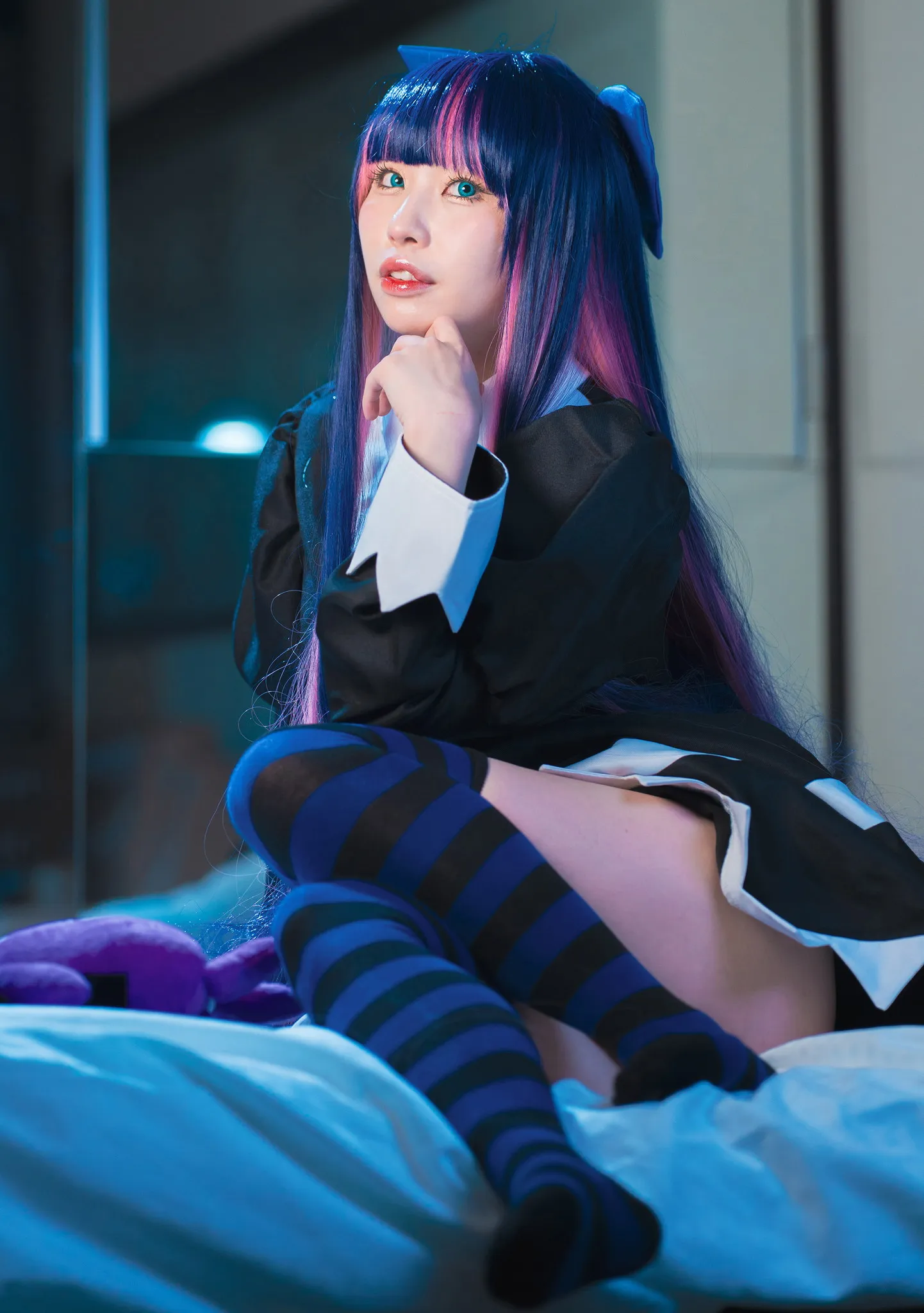 【七瀬あずさ】【パンスト アナーキー・ストッキング】Stocking＆Stocking