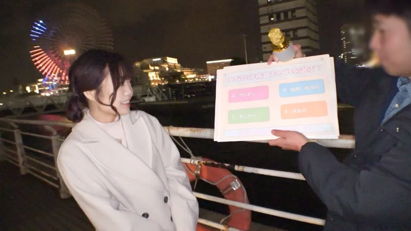 マジ軟派、初撮。 2179 絶頂不足のGカップ女子大生を心理テストで丸裸！？ 夜食診断から導かれた 欲しがり体質 がエロい罰ゲームで大爆発！欲求不満をラーメンと一緒にすすり上げる夜？