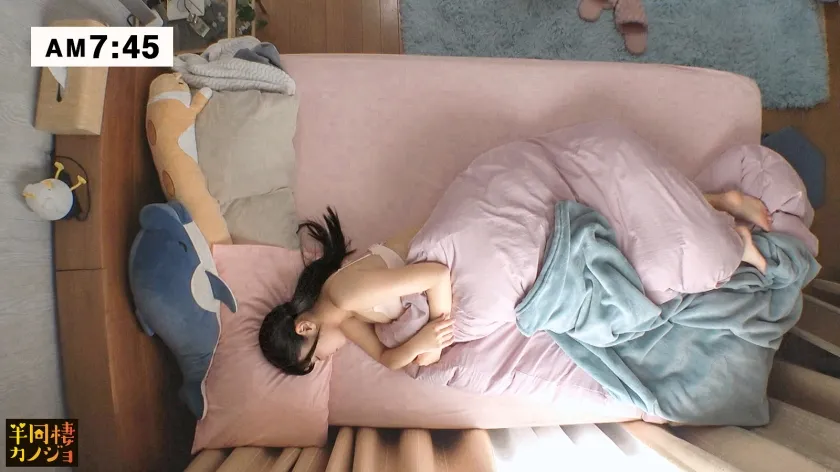 【夜中の日跨ぎ生えっち】家でリラックスしてるマッサージ好きGカップ彼女と、部屋着すっぴん姿で貪り合う。僕にしか絶対見せない笑顔、メス顔、イキ顔…。隙あらば彼女の豊満なおっぱいを堪能できる、人生で一番幸せな時間を疑似体験してみませんか？スキンシップを重ねて次第に互いに求め合って織りなす中出し夜更かしSEXと、朝勃ちチ◯コを喉奥イラマチオで包み込まれる朝。秘密のカップルハメ撮り投稿【半同棲カノジョ】