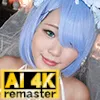 【AI 4Kリマスター版】【デカ尻見せつけ淫乱ウェディング：レ〇】 アナル丸見えディルドオナニー＆勃起チンポしゃぶり