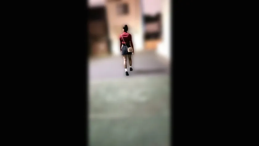 K区美巨乳スレンダー美少女