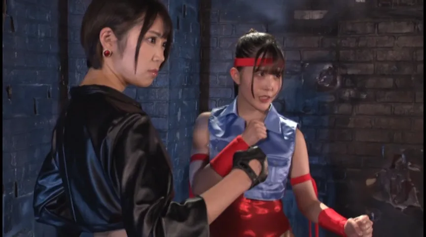 ダブル格闘アクションヒロイン シホ＆ユウキ