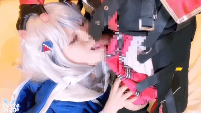 【大量ぶっかけ＆#9825;】サメ♀シャチ♂男の娘さかまた君とイチャラブえっち生配信！？アナル責めに生ハメぶっかけ何でもあり！【後編】