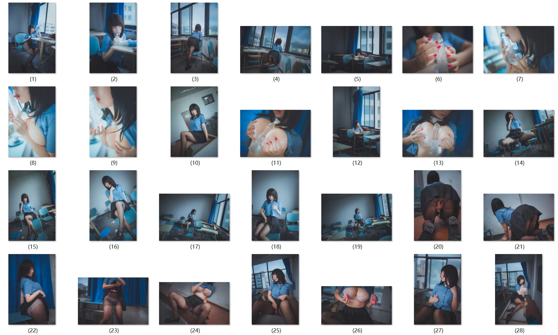 ★4K★Coser-CongLuan　Vol. 15 放課後の教室  42P