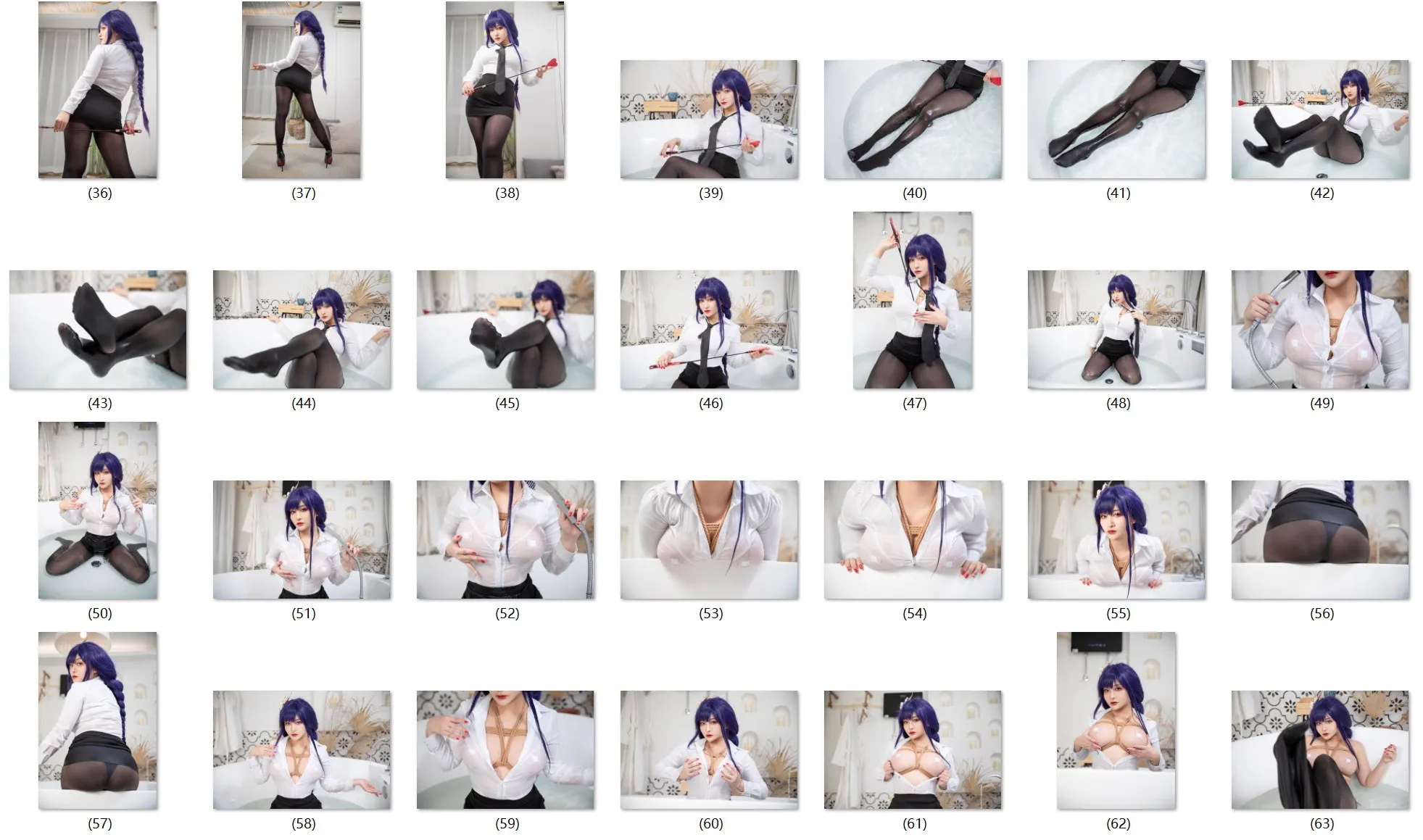 ★4K★Coser-LoLiSAMA NO.037 原ネ申　雷電将＆#20891;OL　74P