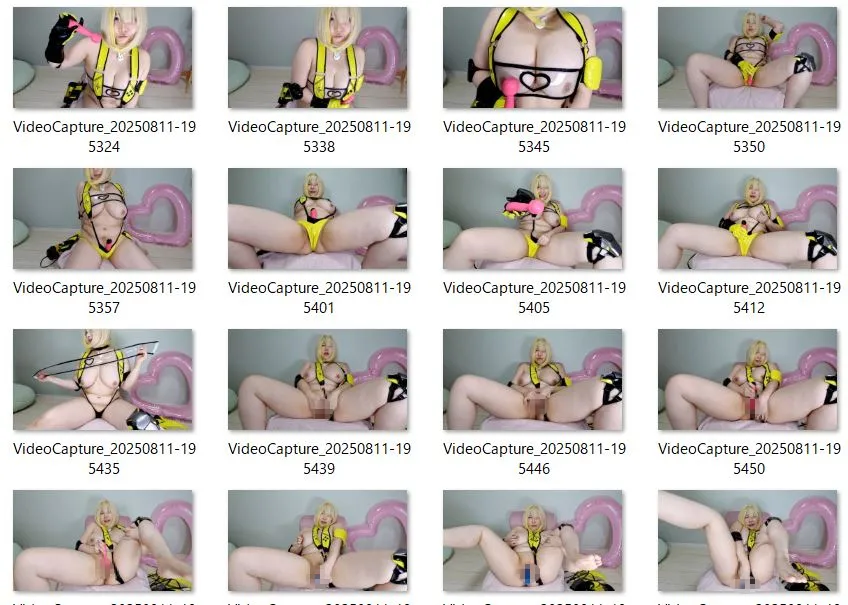 エレグ任務放棄（ストライキ）★オナニー動画＆写真