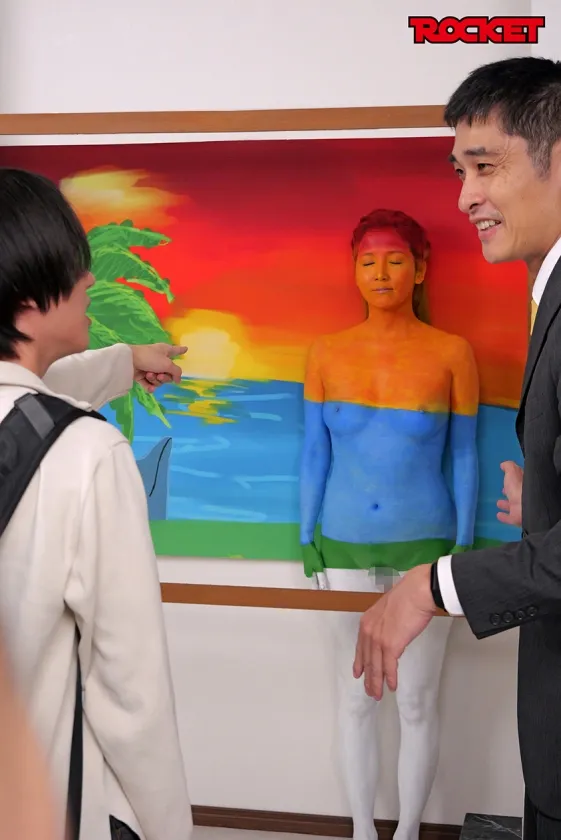 ROCKET17周年記念ユーザーリクエスト祭り 絵画や銅像 『背景』になりすましたボディぺイント痴女に襲われるホテル 友田彩也香 わか菜ほの 海野いくら