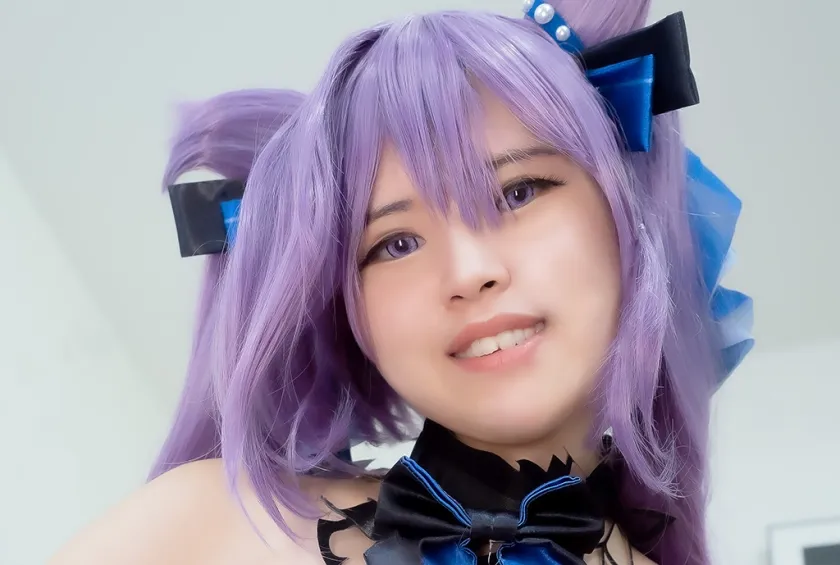 【原神刻晴(霓裾の舞)コスプレAV】あむちゃん 1