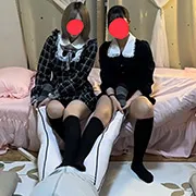 2人の地雷系長身美女達のおもちゃにされる！完全敗北電気アンマで逝かされまくる